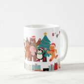 クリスマスマグ コーヒーマグカップ (正面右)