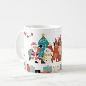 クリスマスマグ コーヒーマグカップ (正面左)