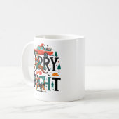 クリスマスマグ コーヒーマグカップ (正面左)