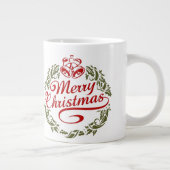 クリスマスマグ ジャンボコーヒーマグカップ (右)
