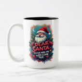 クリスマスマグ ツートーンマグカップ (左)