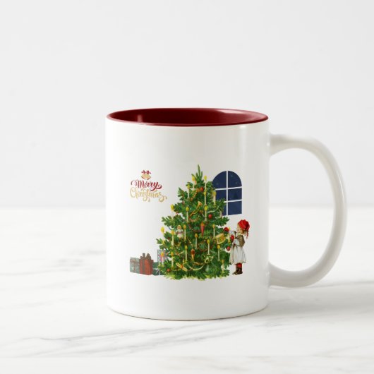 クリスマスマグ ツートーンマグカップ (右)
