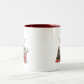 クリスマスマグ ツートーンマグカップ (中央)