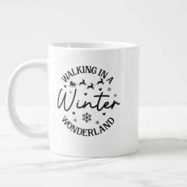 クリスマスマグ – ホリデーココア＆コーヒーカップ ジャンボコーヒーマグカップ