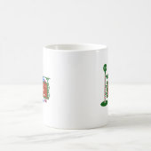 クリスマスマグ（家族名付き）の小人印 コーヒーマグカップ (中央)