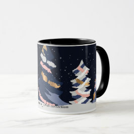 クリスマスマグ 暗い空 マグカップ