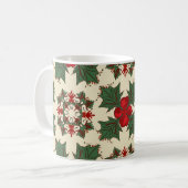 クリスマスマグ（編集） コーヒーマグカップ (正面左)