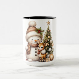クリスマスマグ | Kaliによるフェスティブホリデーコーヒーカップ マグカップ