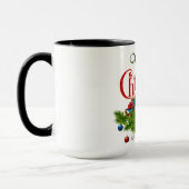 クリスマスマグ | Kaliによるホリデーコーヒーカップ マグカップ (左)