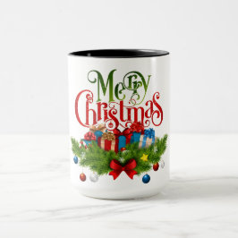 クリスマスマグ | Kaliによるホリデーコーヒーカップ マグカップ