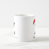クリスマスマグ「Z」イニシャル コーヒーマグカップ (中央)