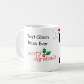 クリスマスマグfor Womanボス コーヒーマグカップ (正面左)