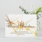 クリスマスマシュー2：10モダンスター デザインフラット シーズンカード (スタンド正面)