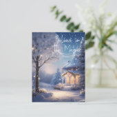 クリスマスマジカルフェスティバルライツホリデーハガキ シーズンポストカード (スタンド正面)