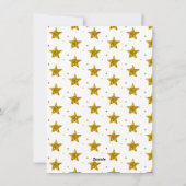 クリスマスマジカルユニコーングリッター シーズンカード (裏面)