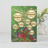 クリスマスマスカレードの祭日 招待状 (スタンド正面)