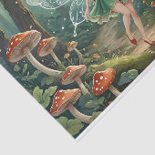 クリスマスマッシュルーム妖精の切り離し 薄葉紙 (詳細)