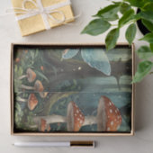 クリスマスマッシュルーム妖精の切り離し 薄葉紙 (ギフト)