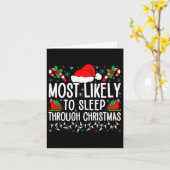 クリスマスマッチングFaを通して眠る可能性が高い カード (黄色い花)