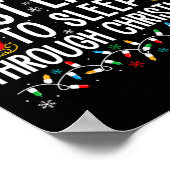 クリスマスマッチングFaを通して眠る可能性が高い ポスター (角)