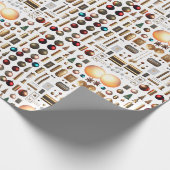 クリスマスマットラッピング紙 ラッピングペーパー (角)