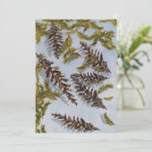 クリスマスマツの円錐常緑の枝カード シーズンカード (スタンド正面)
