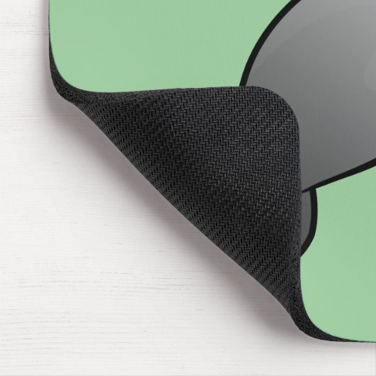 クリスマスマナティーサンタ マウスパッド (コーナー)