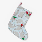 クリスマスマネージャークリスマスストッキング スモールクリスマスストッキング (正面 (吊り時))