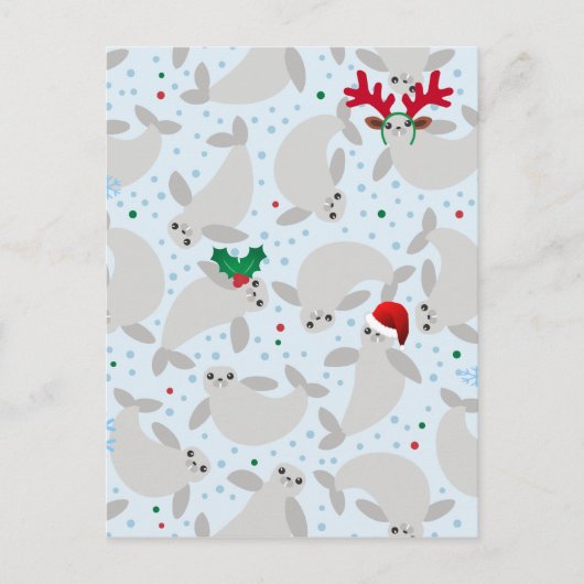 クリスマスマネージャー シーズンポストカード (正面)