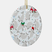 クリスマスマネージャー セラミックオーナメント (右)