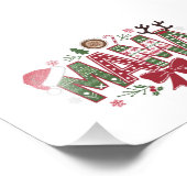 クリスマスママコケートボウマママクロースツリーケーキ フォトプリント            (角)