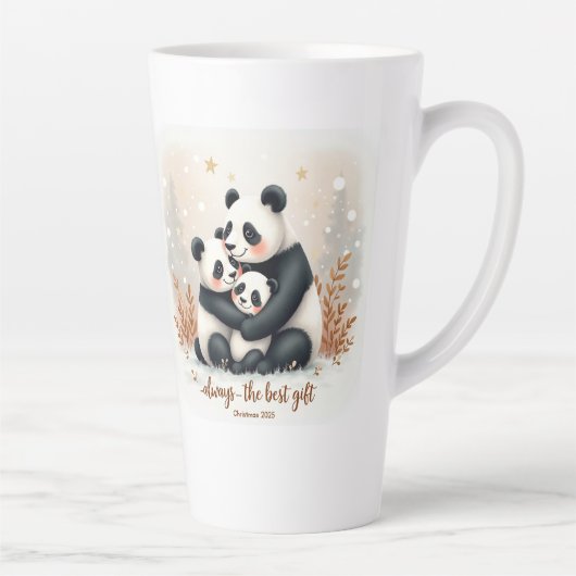 クリスマスマママグ カフェラテマグ (右)