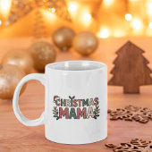 クリスマスママ コーヒーマグカップ