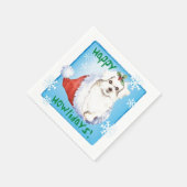 クリスマスマルチーズ スタンダードカクテルナプキン (角)