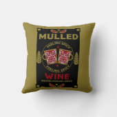 クリスマスマルチ赤ワイン クッション (裏面)