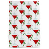 クリスマスマルティニカクテル ミディアムペーパーバッグ (裏面)