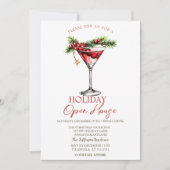 クリスマスマルティニホリデーオープンハウス 招待状 (正面)