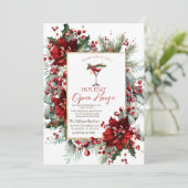 クリスマスマルティニポインセティアホリデーオープンハウス 招待状 (スタンド正面)