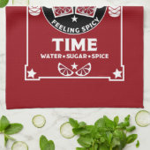 クリスマスマルドレッドワイングリューヴァイン キッチンタオル (折り畳み)