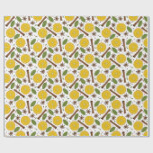 クリスマスマルドワインのスパイシーな白 ラッピングペーパー (フラット)