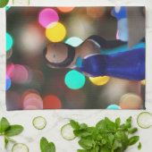 クリスマスマンガーシーン キッチンタオル (折り畳み)