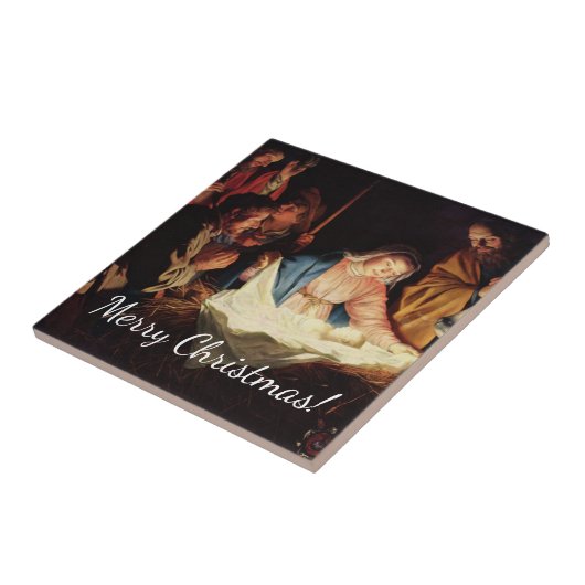 クリスマスマンガーシーン タイル (側面)