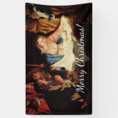 クリスマスマンガーシーン 横断幕 (縦)