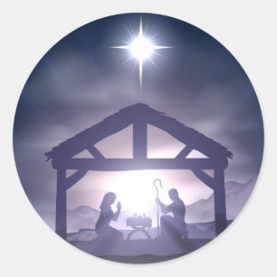 クリスマスマンガー出生シーン ラウンドシール