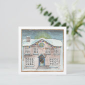 クリスマスマンショングリーティングカード シーズンカード (スタンド正面)