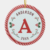 クリスマスマーキーセラミックオーナメント セラミックオーナメント (正面)