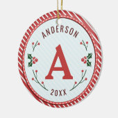 クリスマスマーキーセラミックオーナメント セラミックオーナメント (左)