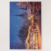 クリスマスマーケットシーンジグソーパズル ジグソーパズル (縦)