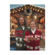 クリスマスマーケットトナディソーセージホリデーカード