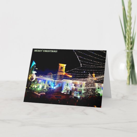 クリスマスマーケットブラックカード シーズンカード (正面)